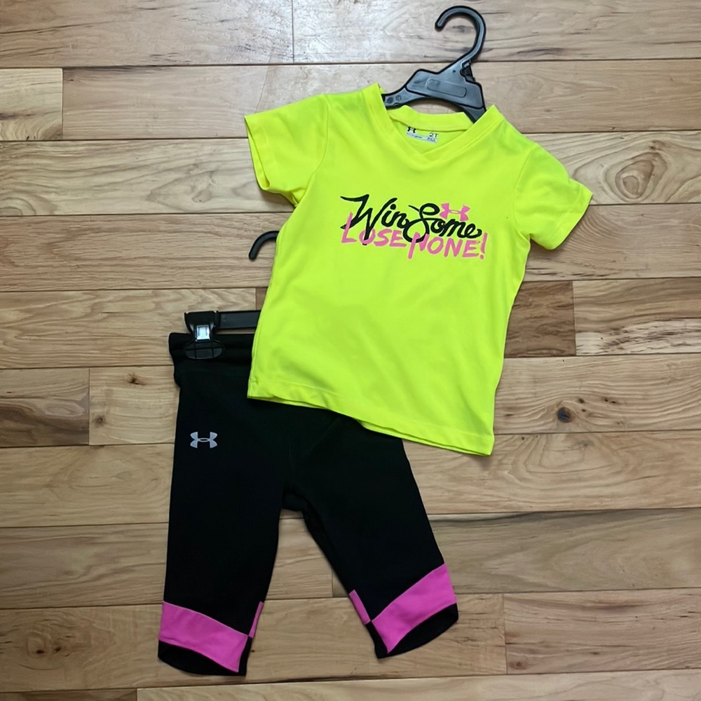 * Girls Under Armour size 2T